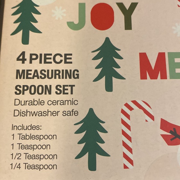 Christmas Ceramic Measuring Spoons - Picture 6 of 11